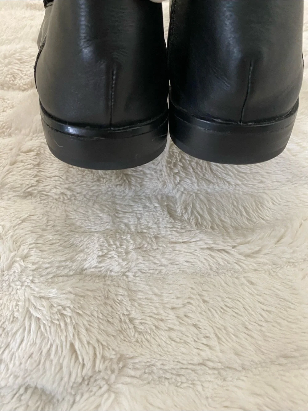 Dolce Vita Black Women’s Crocodile Textured Vamp Slip-On Loafers Size 8